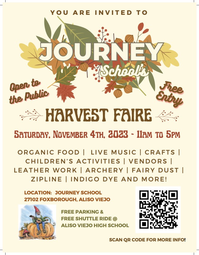 image of flyer for Harvest Fair